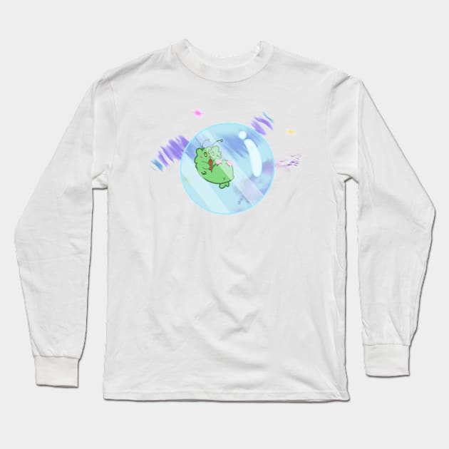 Space alien hamster Long Sleeve T-Shirt by Jess
